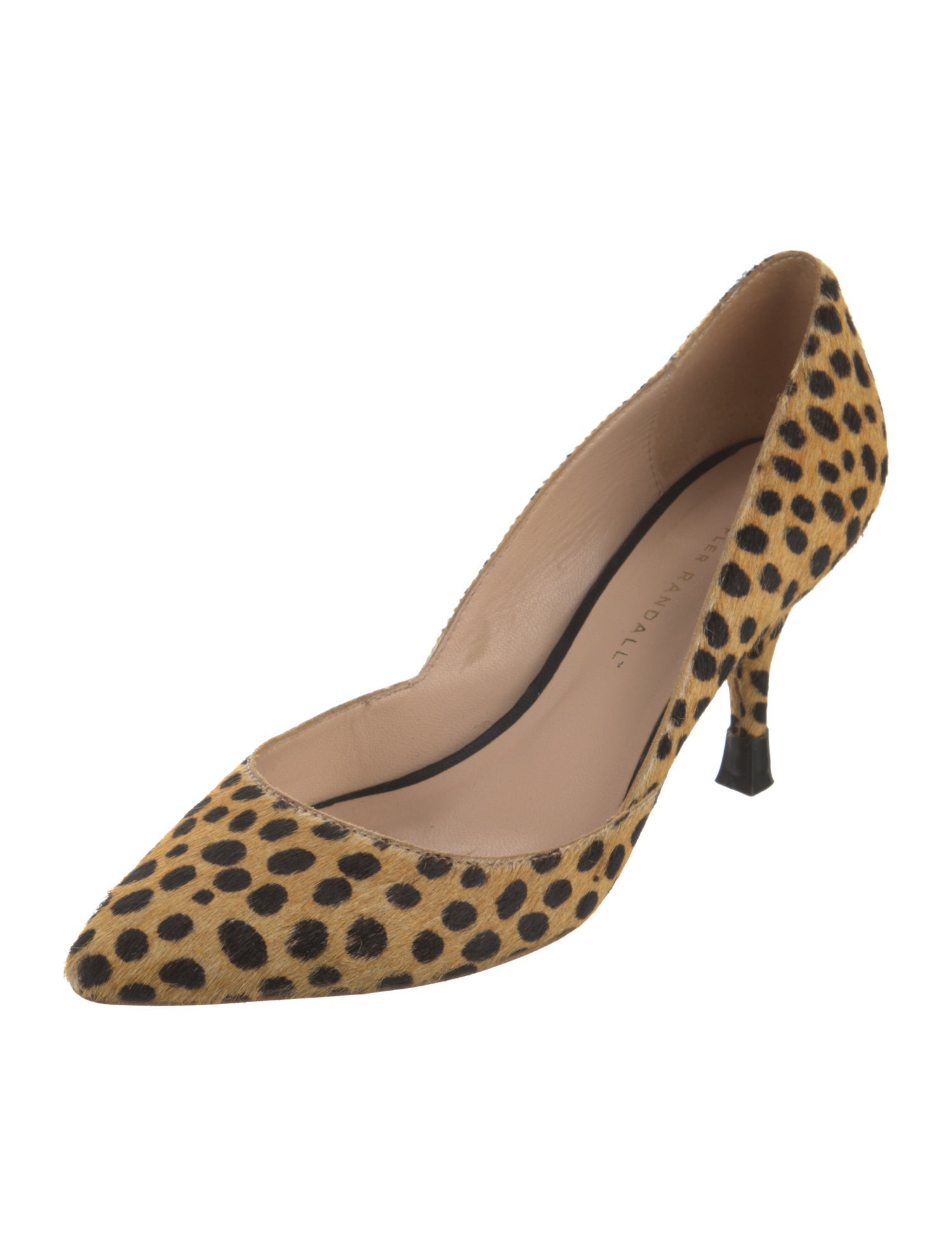 Loeffler Randall Ponyhair Printed Pumps