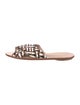 Loeffler Randall Leather Printed Slides