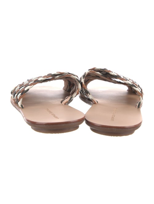 Loeffler Randall Leather Printed Slides