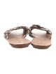 Loeffler Randall Leather Printed Slides