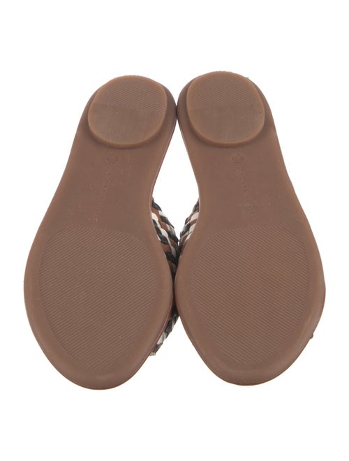 Loeffler Randall Leather Printed Slides