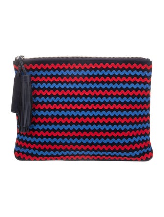 Loeffler Randall Suede Clutch