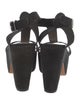 Loeffler Randall Suede T-Strap Sandals