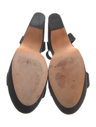 Loeffler Randall Suede T-Strap Sandals