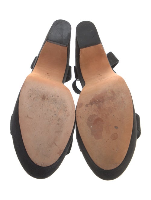 Loeffler Randall Suede T-Strap Sandals