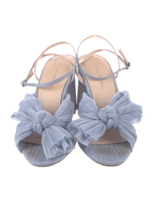 Loeffler Randall Bow Accents Slingback Sandals