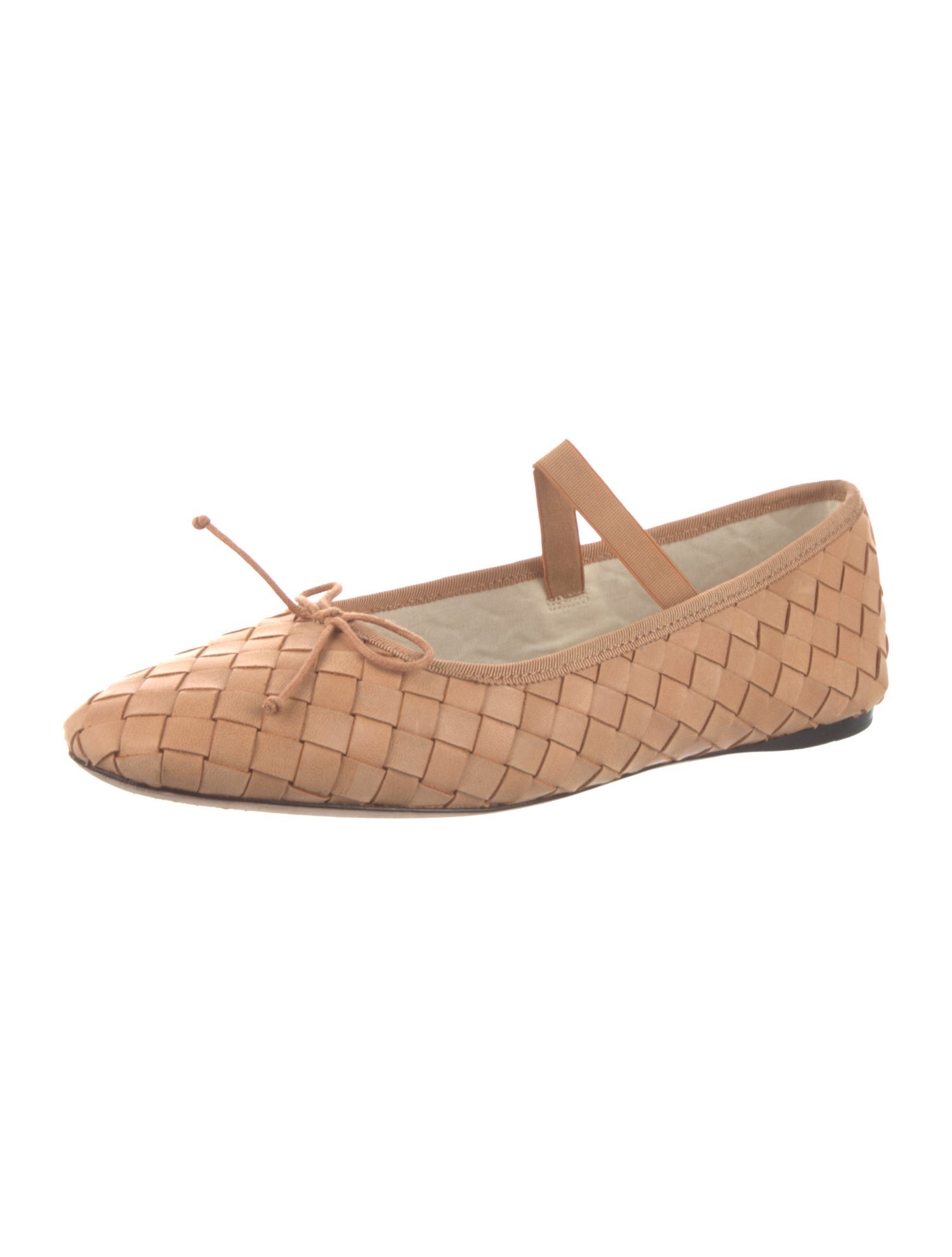 Loeffler Randall Leather Mary Jane Flats