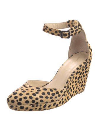 Loeffler Randall Ponyhair Animal Print D'Orsay Pumps
