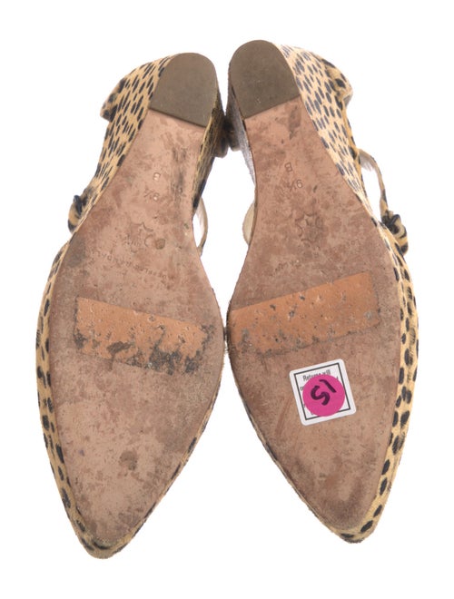 Loeffler Randall Ponyhair Animal Print D'Orsay Pumps