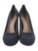 Loeffler Randall Suede Leather Trim Embellishment Pumps