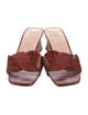 Loeffler Randall Leather Slides