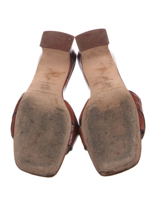 Loeffler Randall Leather Slides