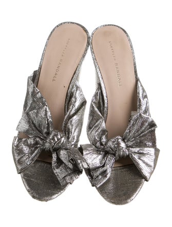 Loeffler Randall Bow Accents Slides