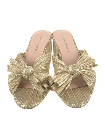 Loeffler Randall Bow Accents Slides