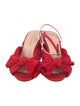 Loeffler Randall Bow Accents Sandals