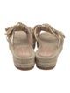 Loeffler Randall Jute Bow Accents Espadrilles