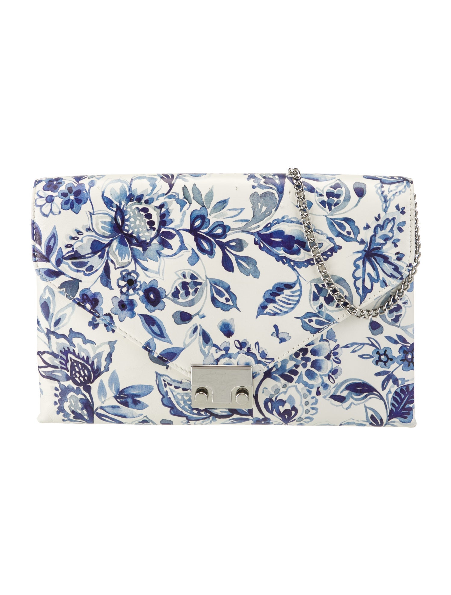 Loeffler Randall Leather Clutch