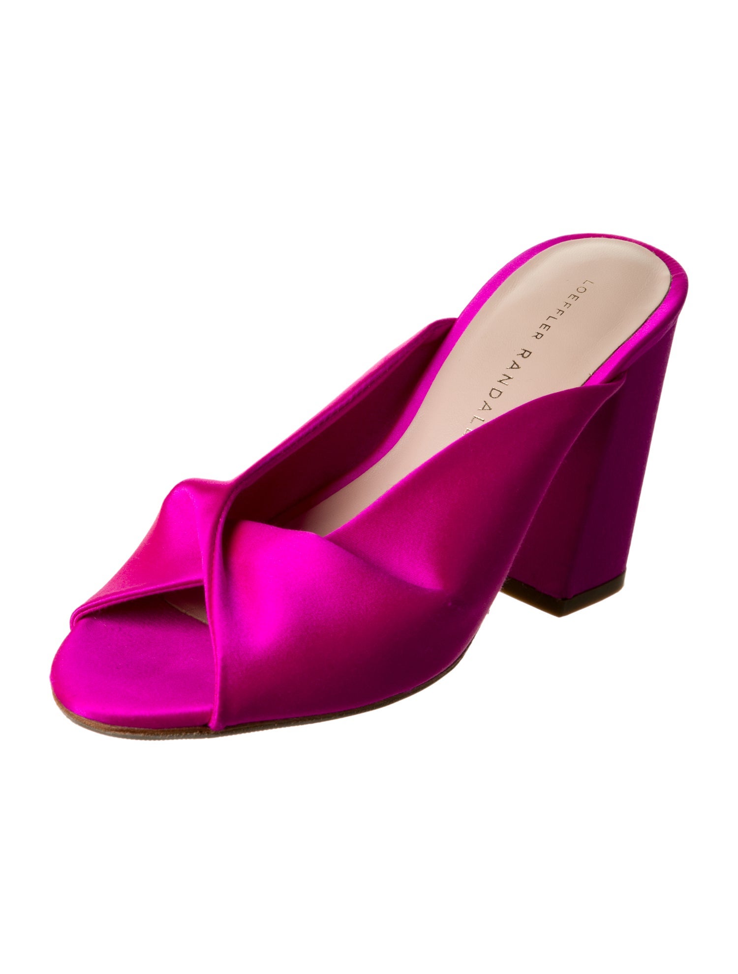 Loeffler Randall Satin Slides