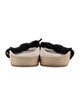 Loeffler Randall Suede Bow Accents Slides