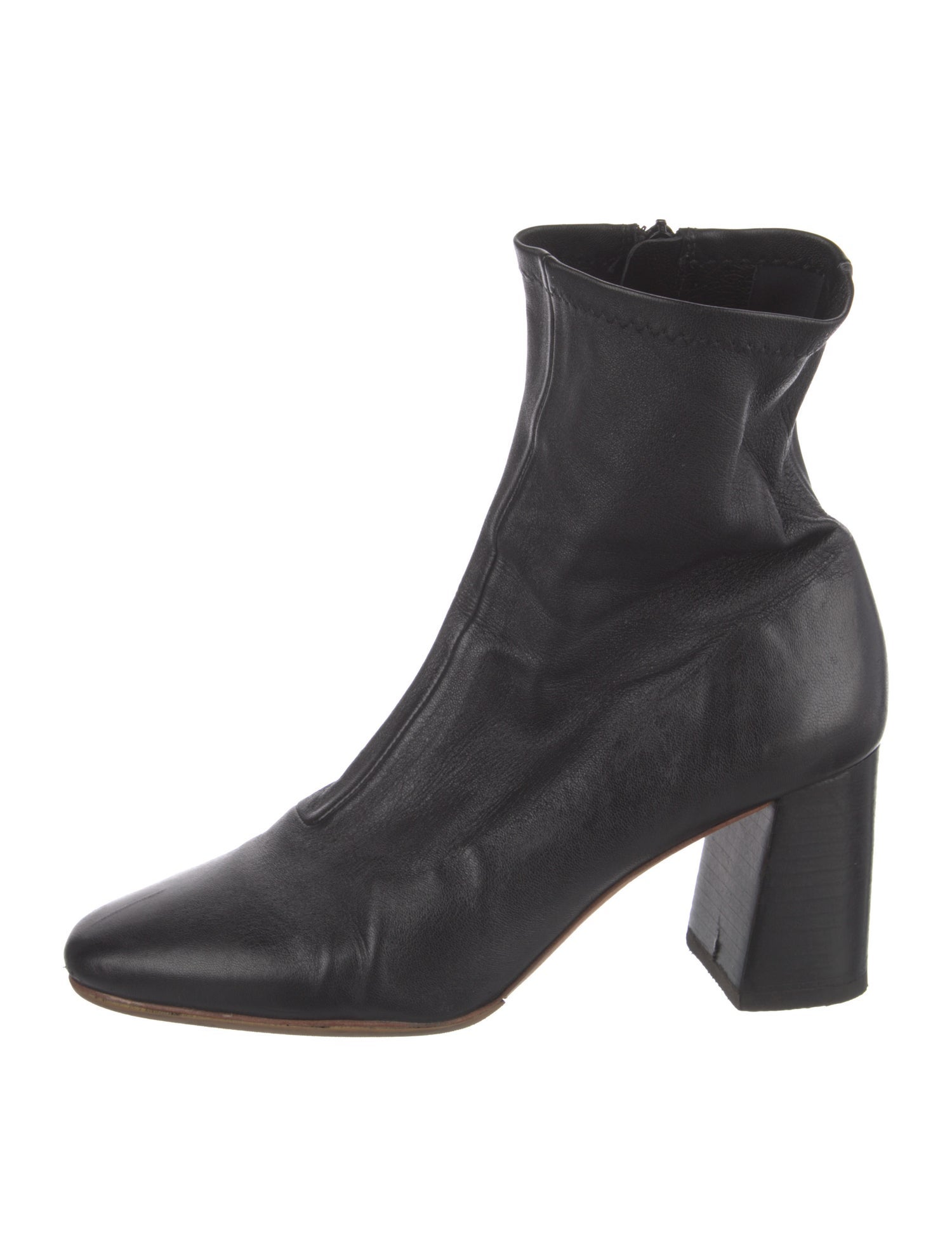 Loeffler Randall Leather Sock Boots