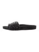 Loeffler Randall Leather Braided Accents Slides