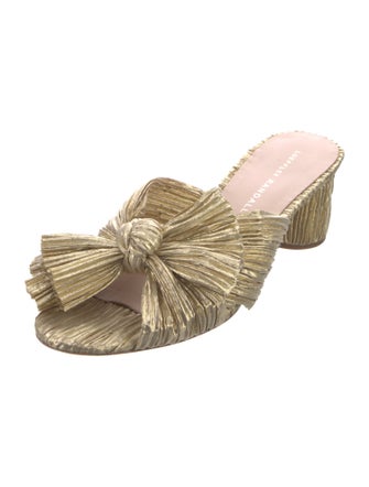 Loeffler Randall Bow Accents Slides