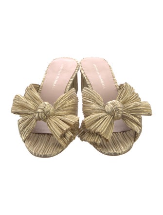 Loeffler Randall Bow Accents Slides