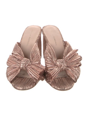 Loeffler Randall Bow Accents Slides