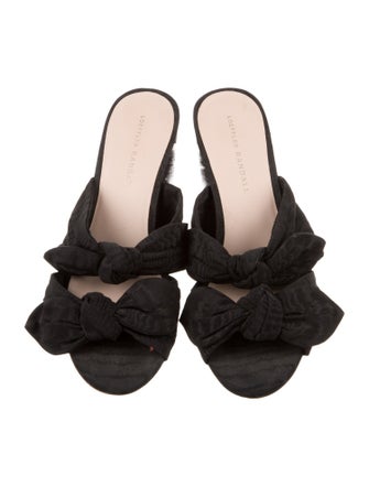 Loeffler Randall Bow Accents Slides