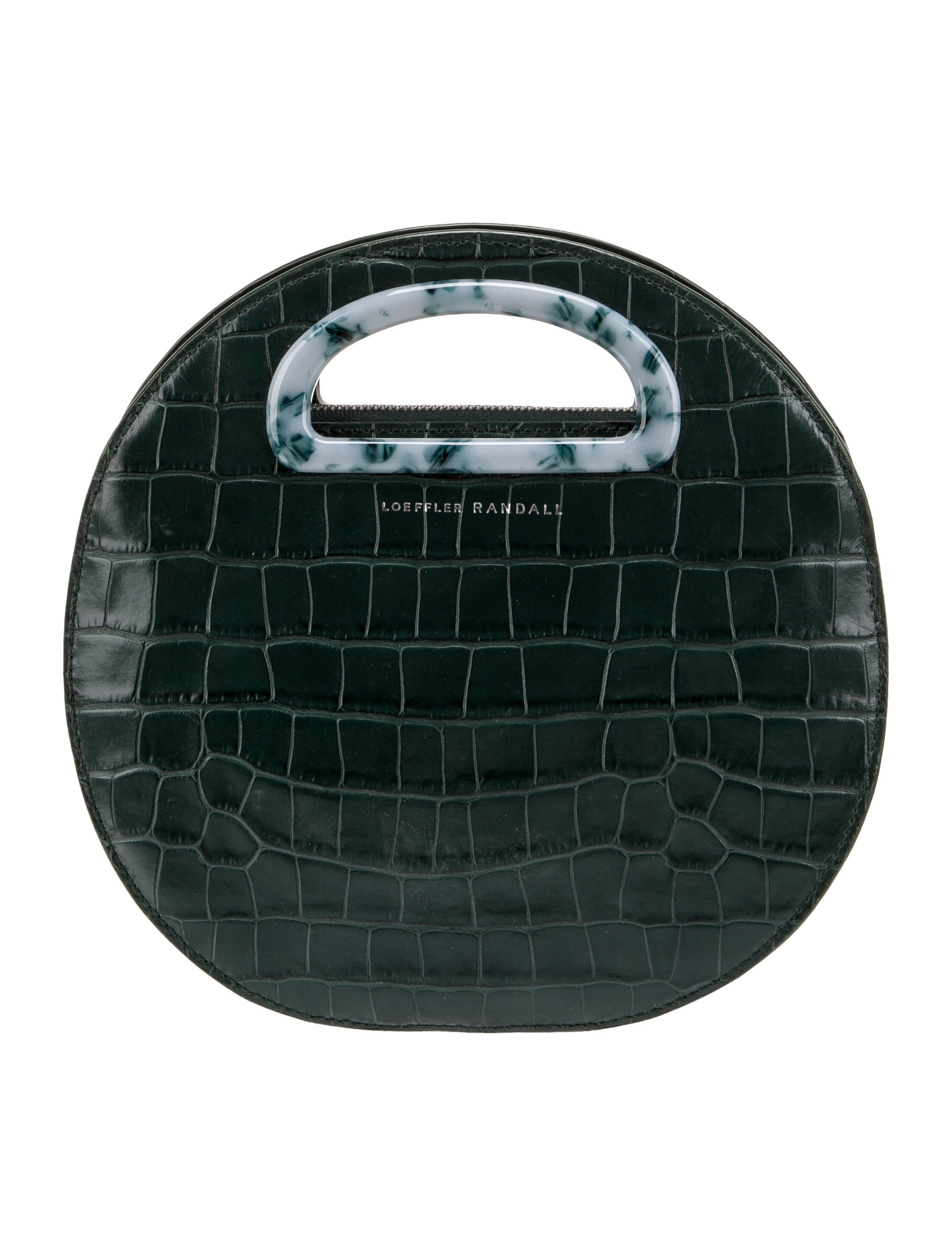 Loeffler Randall Leather Top Handle Bag