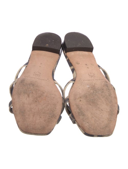 Loeffler Randall Suede Printed Mules