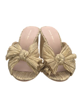Loeffler Randall Bow Accents Slides