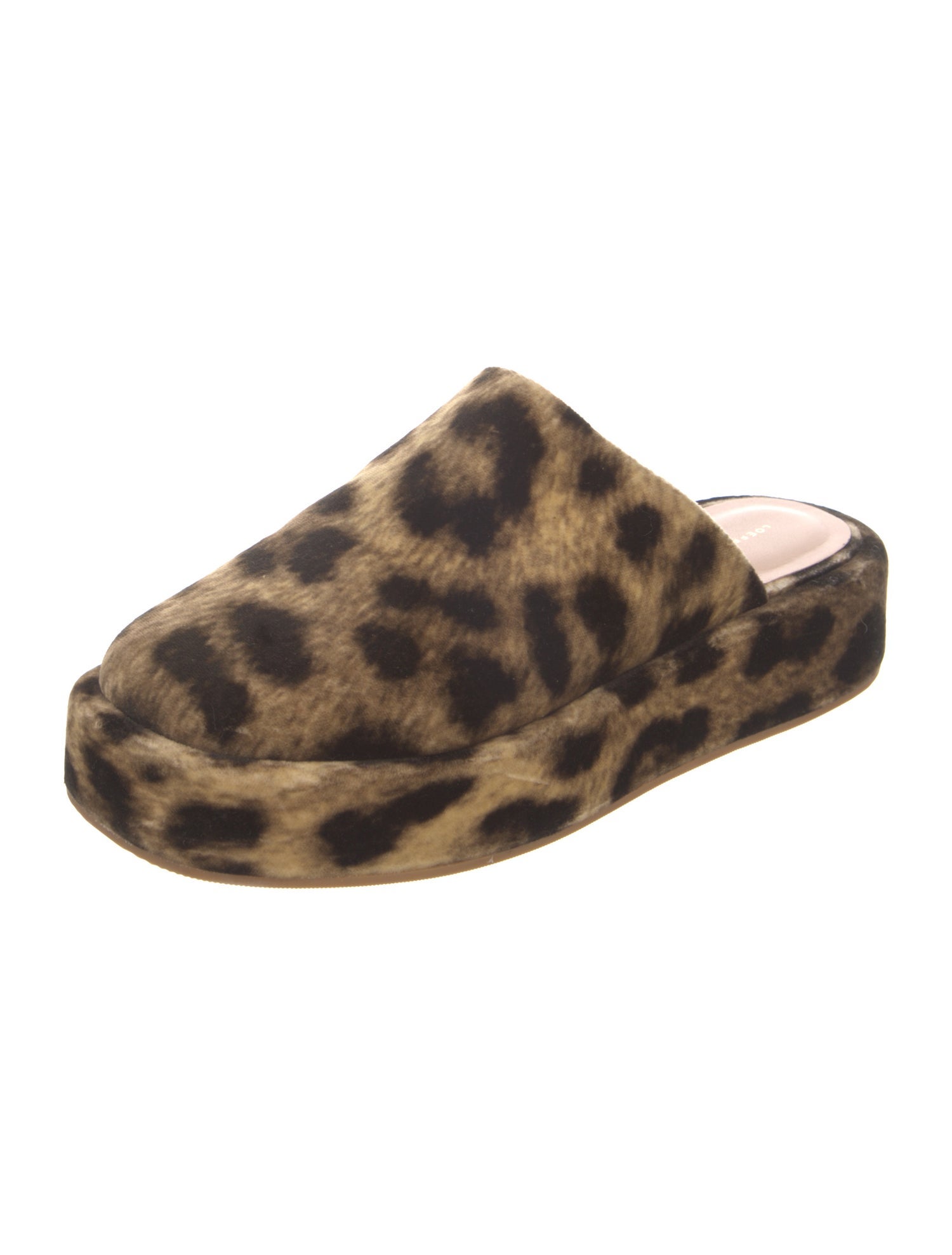Loeffler Randall Animal Print Mules