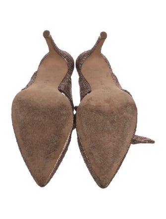 Loeffler Randall Printed Bow Accents Mules