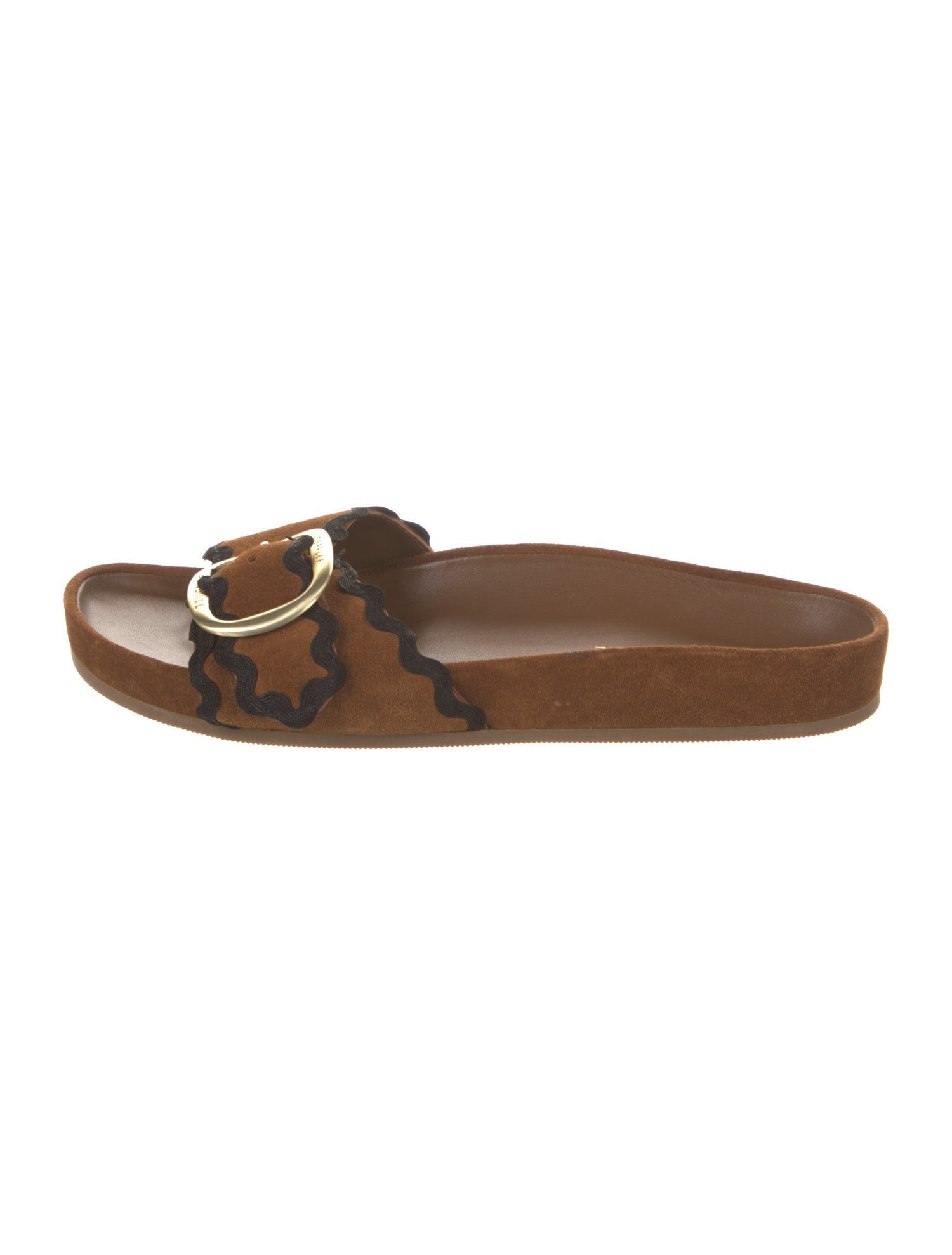 Loeffler Randall Suede Slides