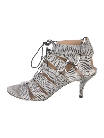 Loeffler Randall Karung Animal Print Gladiator Sandals