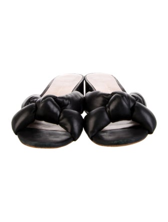 Loeffler Randall Leather Slides
