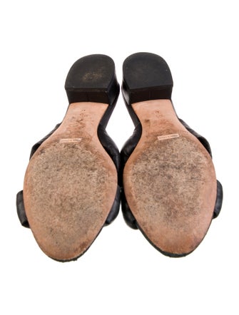 Loeffler Randall Leather Slides