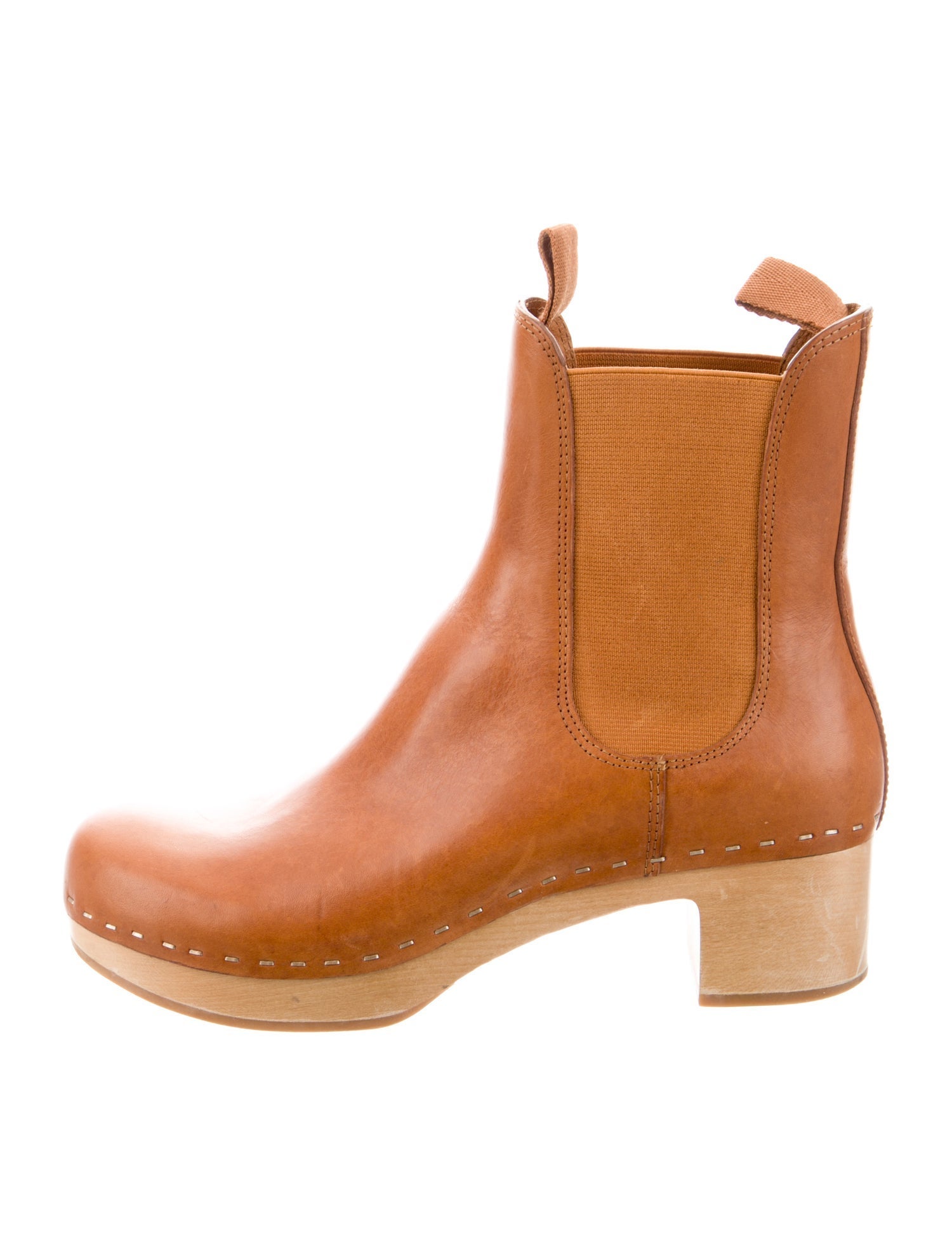 Loeffler Randall Leather Chelsea Boots