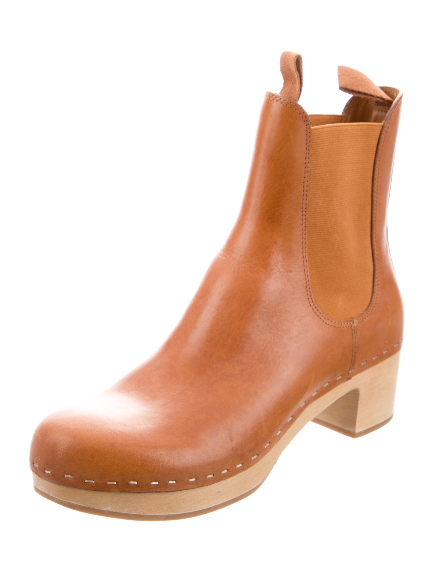 Loeffler Randall Leather Chelsea Boots