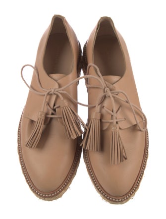 Loeffler Randall Leather Tassel Accents Oxfords