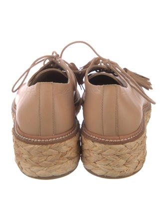 Loeffler Randall Leather Tassel Accents Oxfords