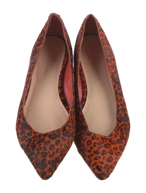 Loeffler Randall Ponyhair Animal Print Flats