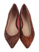 Loeffler Randall Ponyhair Animal Print Flats