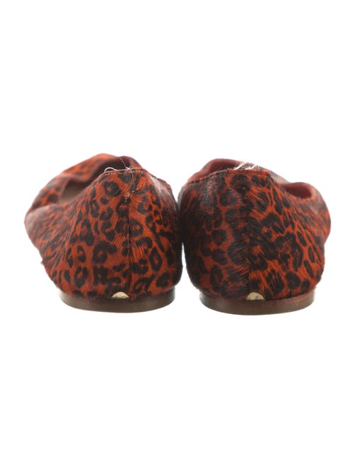 Loeffler Randall Ponyhair Animal Print Flats