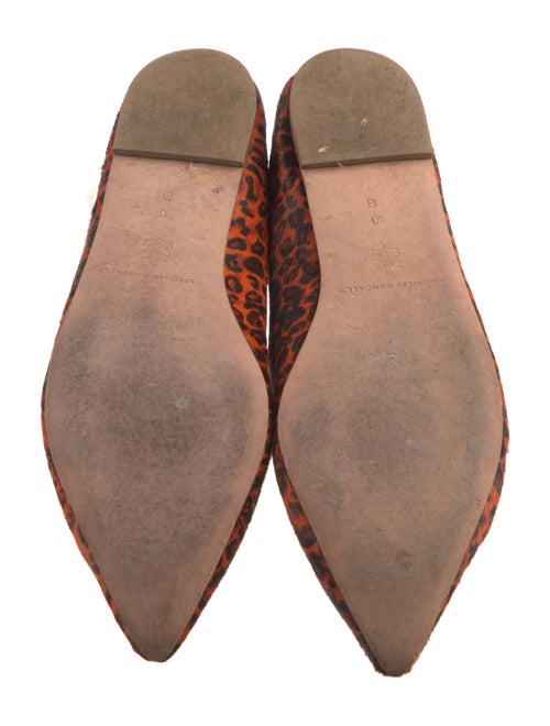 Loeffler Randall Ponyhair Animal Print Flats