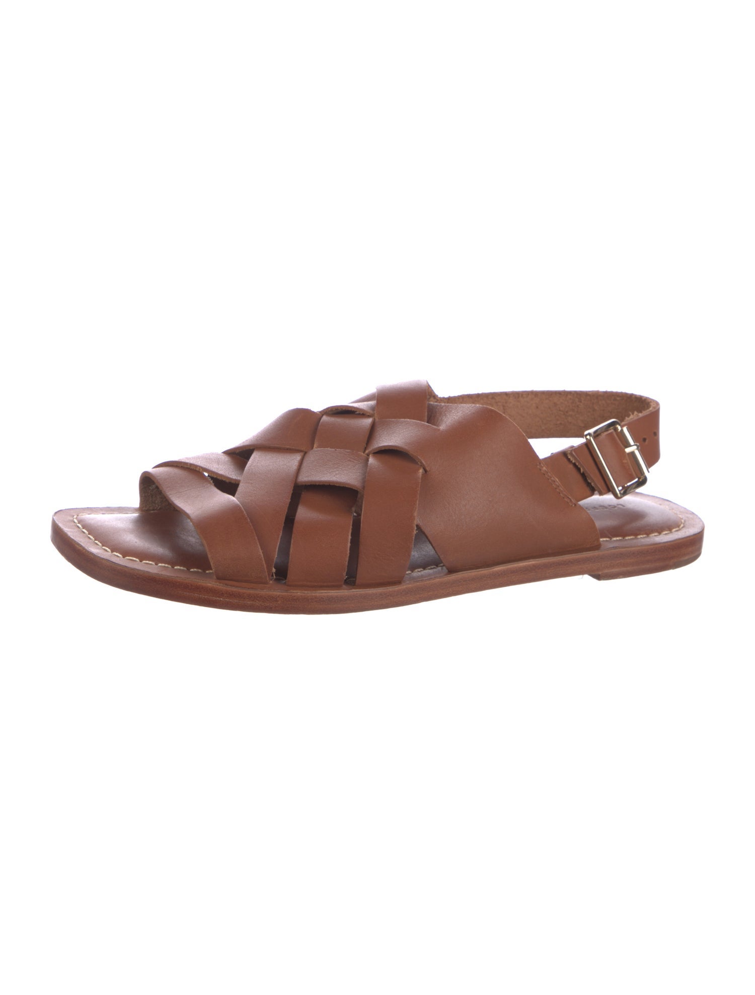 Loeffler Randall Leather Slingback Sandals