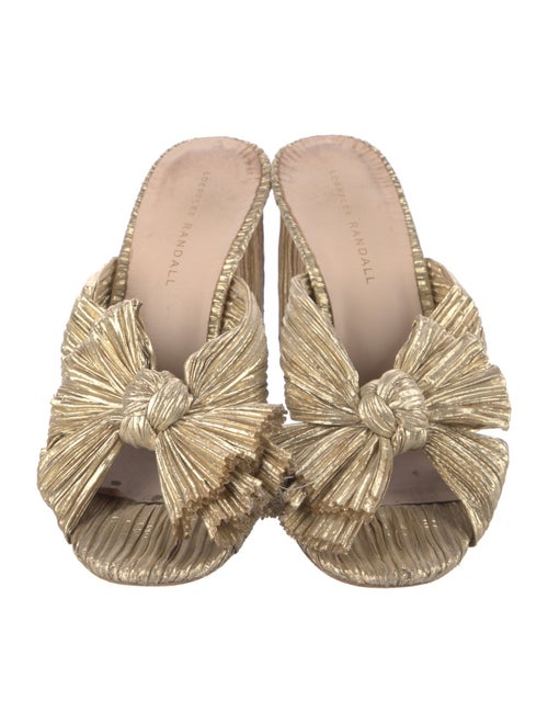 Loeffler Randall Bow Accents Slides