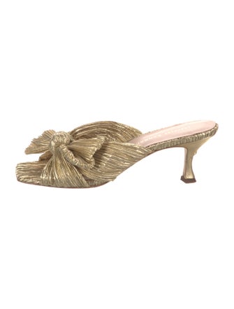 Loeffler Randall Bow Accents Slides