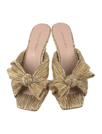 Loeffler Randall Bow Accents Slides